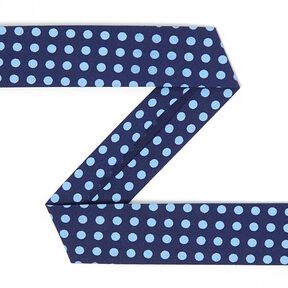 Snedremsa Småprickig (20 mm) 3 – navy, 