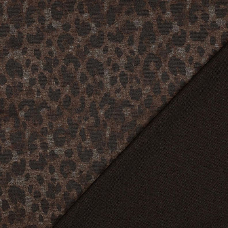 Romanit Jersey Leopardmönster – mörkbrun/svart, image number 4