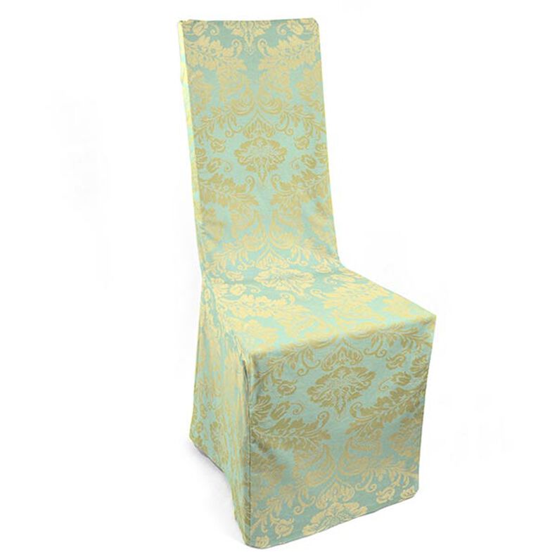 Dekorationstyg Jacquard Trento 280 cm – mint,  image number 6