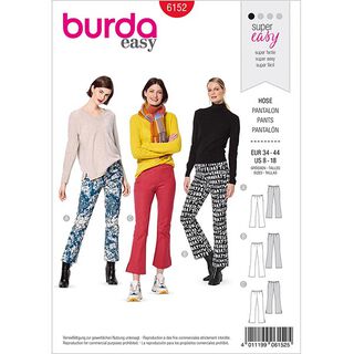 Utställda byxor, Burda 6152 | 34-44, 