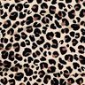 French Terry Sommarsweat litet leopardmönster Digitaltryck | Poppy Fabrics – ljusbeige/ljusbrun,  thumbnail number 2