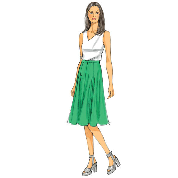 Kjol, Butterick 6179|40 - 48, image number 3