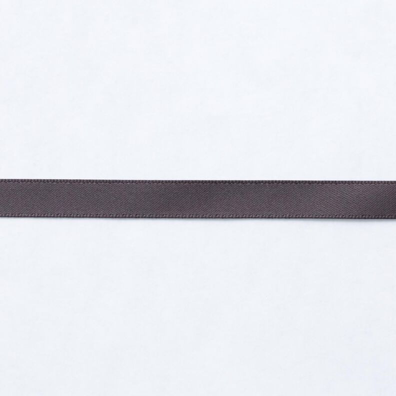 Satinband [9 mm] – mörkgrå,  image number 1