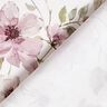 Duktyg Akvarellblommor – elfenbensvit/ljus gammelrosa,  thumbnail number 5
