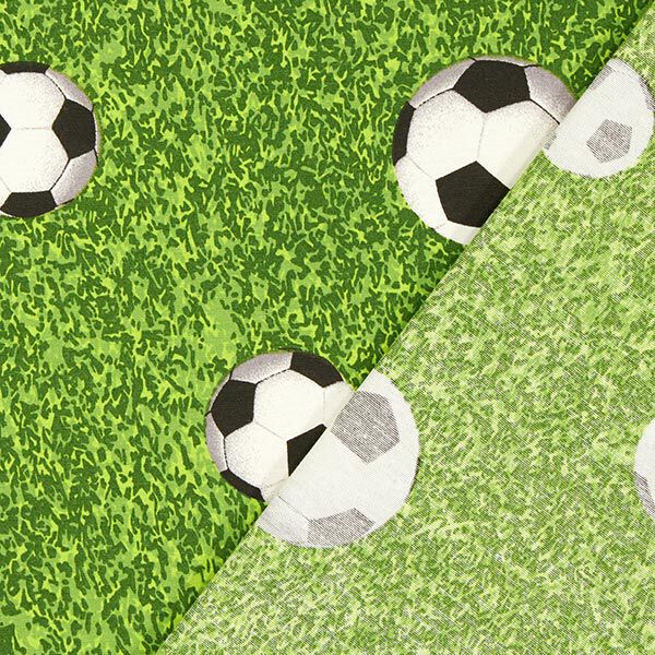 Dekorationstyg Canvas Fotbollsplan – grön,  image number 3