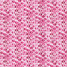GOTS French Terry Leopardmönster i batik | TCC x LOOKS by Wolfgang Joop – purpur/vit,  thumbnail number 1