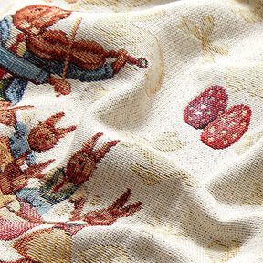 Jacquard Gobeläng Påskhare-familj, 
