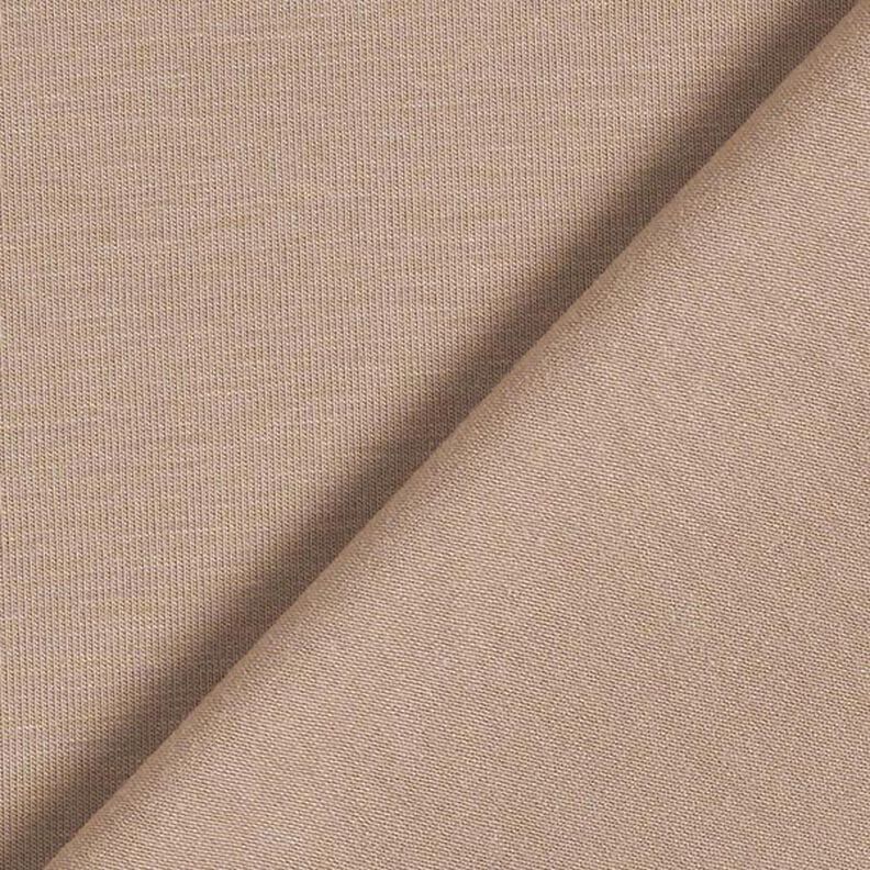 Bambus Viskosjersey Enfärgat – sand, image number 5