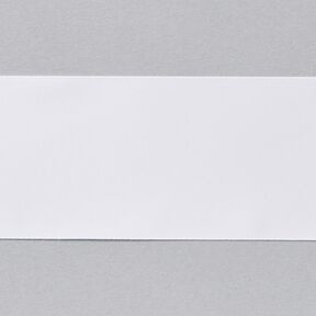 Satinband [50 mm] – vit, 