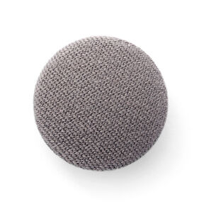 Klädd knapp, Bi-stretch Gabardin – grått, 