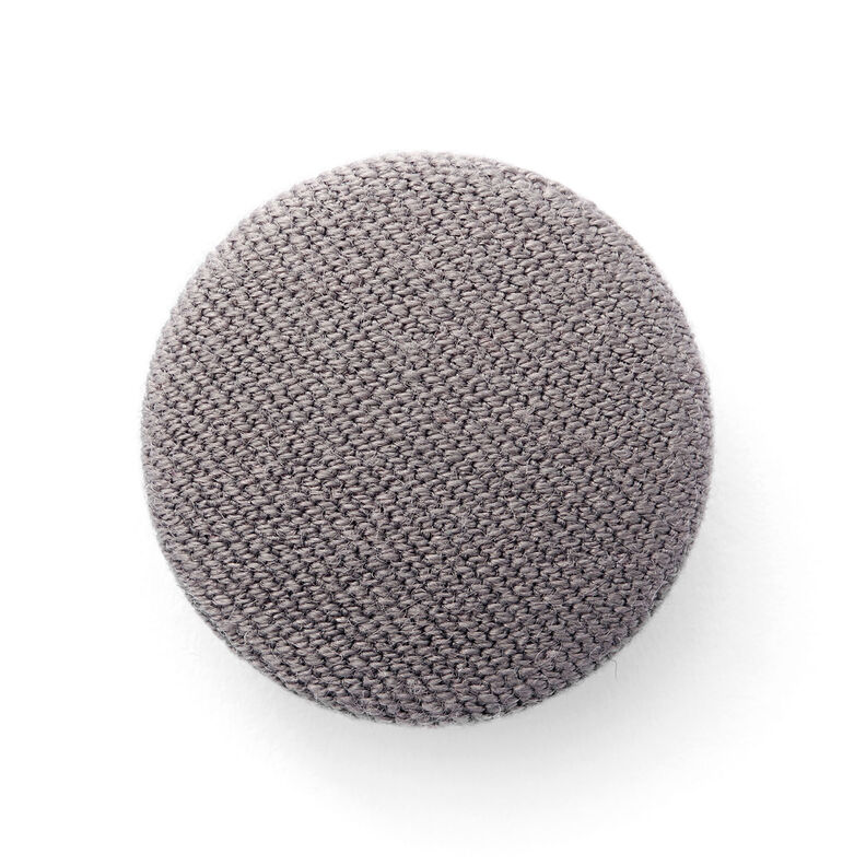Klädd knapp, Bi-stretch Gabardin – grått,  image number 1