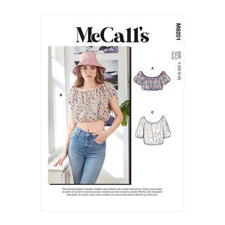 Överdel, McCall´s 8201 | 42-50, 