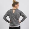 FRAU VEGA - ledig pullover med omlottlook på ryggdelen, Studio Schnittreif  | XS -  XXL,  thumbnail number 6
