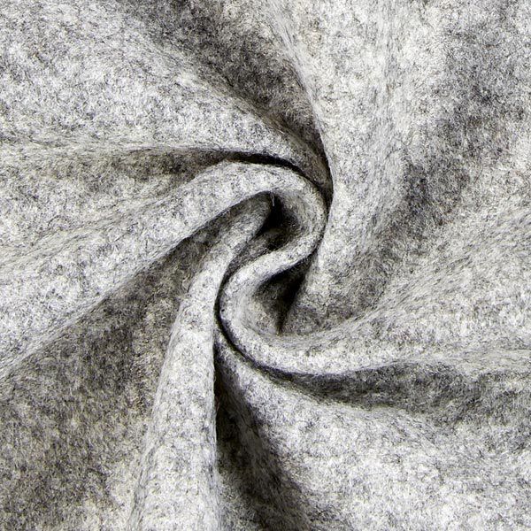 Filt 90 cm / 1 mm tjockt Melange – grått,  image number 2