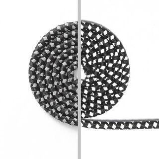 Reflex-snodd – svart/silver, 