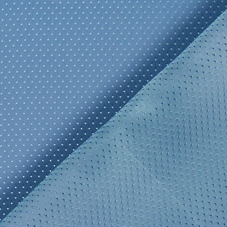 Fodertyg Jacquard miniromber – blå,  image number 3