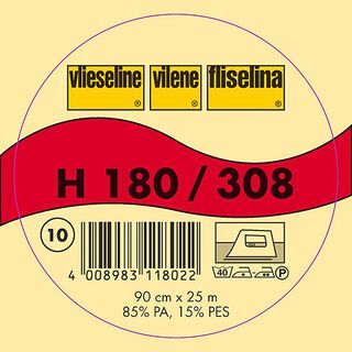H 180 Strykinlägg | Vlieseline – vit, 