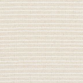 Dekorationstyg Panama subtil rand &ndash; natur/ljusbeige, 