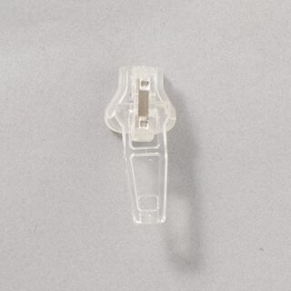 Blixtlåslöpare plast (skentjocklek 5) - transparent, 