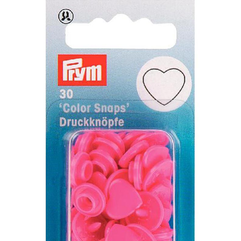 Tryckknappar Color Snaps Hjärta 5 - pink| Prym,  image number 3