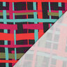 Viskostyg stretch Line Layers | Nerida Hansen – merlot/brandgul,  thumbnail number 4
