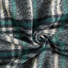 Stickat kapptyg ullmix stora rutor – nattblå,  thumbnail number 3