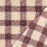Stickad Bouclé Check – grön/yllevit,  thumbnail number 4