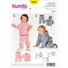 Babyjacka | Blusjacka | Byxor, Burda 9349 | 68 - 98,  thumbnail number 1