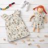 Bomullspoplin Babydjungeldjur Digitaltryck – beige,  thumbnail number 5