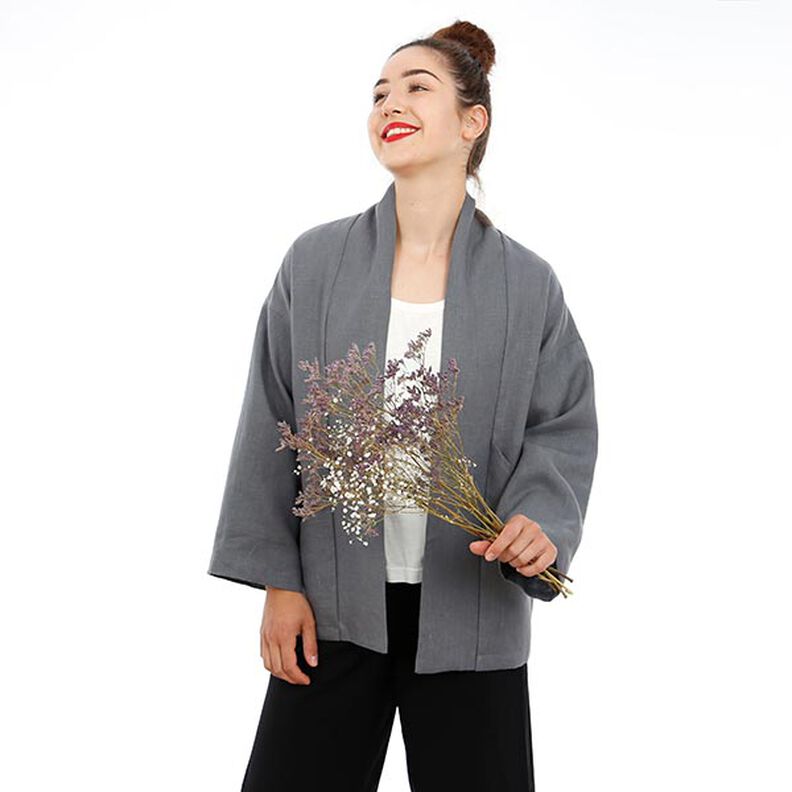 FRAU SINA - kimonojacka med sneda fickor, Studio Schnittreif | XS - XXL,  image number 9