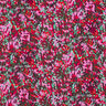 LENZING™ ECOVERO™ viskostyg  Colorful Garden Digitaltryck | Nerida Hansen – plommon/chiliröd,  thumbnail number 1