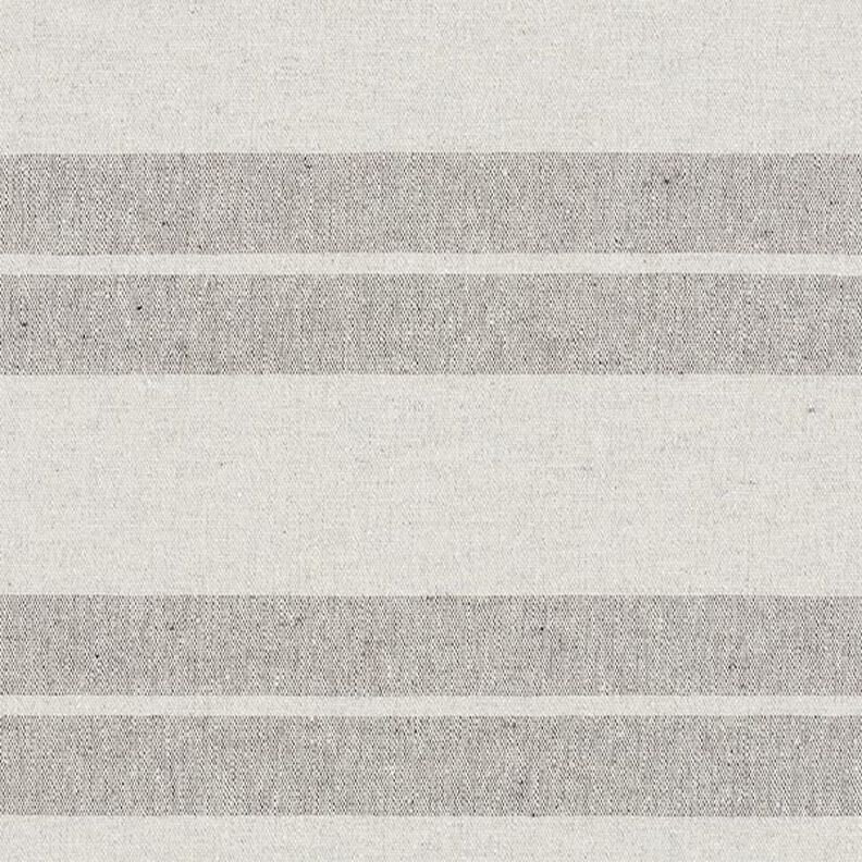 Dekorationstyg canvas återvunnet Blandade ränder – grått,  image number 1