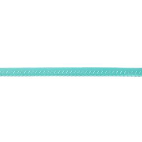Elastistiskt infattningsband Spets [12 mm] – aquablått, 