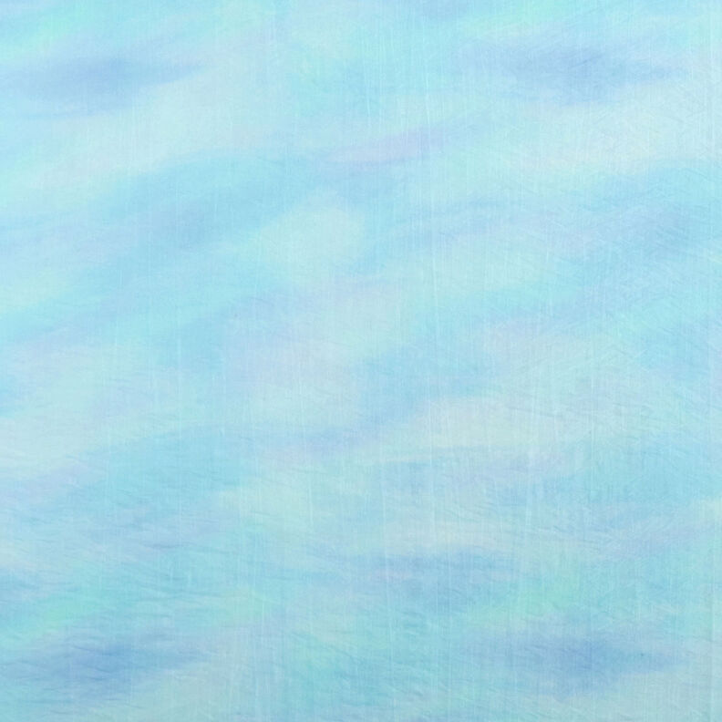 tunn Tencel batik – aquablått,  image number 1
