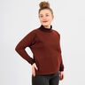 FRAU BETTI Fladdermuströja med magväska och ståkrage | Studio Schnittreif | XS-XXL,  thumbnail number 5