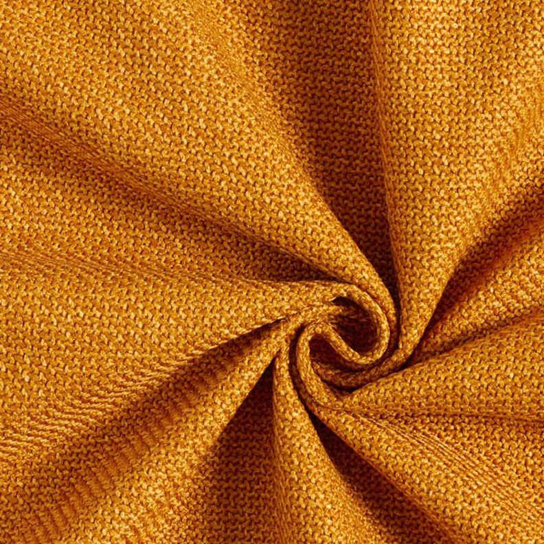 Stoppningstyg Grovt kyperttyg Bjorn – currygul,  image number 1