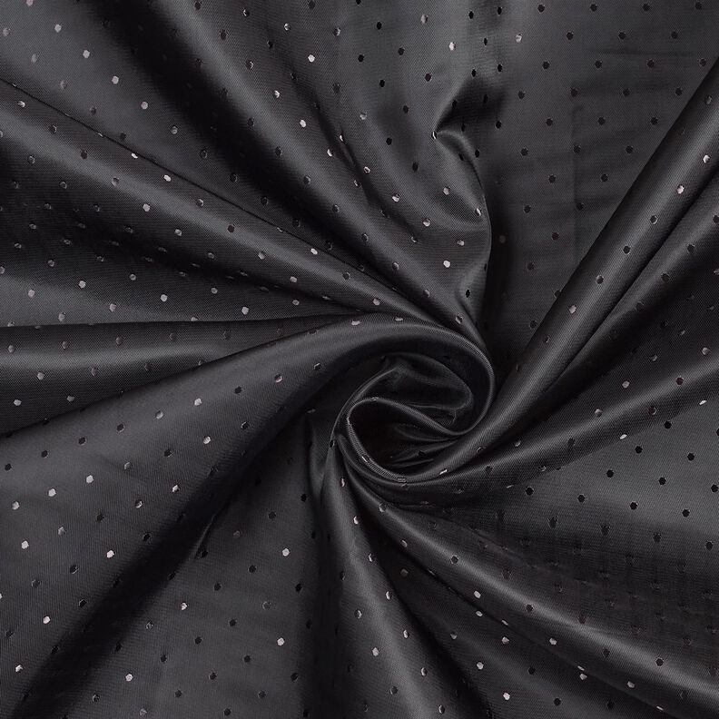 Fodertyg Jacquard prickar – nattblå,  image number 1