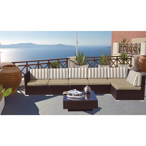 Markistyg Ränder Toldo – vit/beige,  image number 5