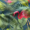 Dekorationstyg Halvpanama Tropiska fåglar – mörkgrön/röd,  thumbnail number 2