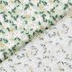 ekologisk bomullspoplin fina blommor – ljus mint,  thumbnail number 4