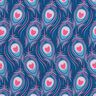 Bomullsjersey Pavo | Stoff&Liebe – kungsblått/intensiv rosa,  thumbnail number 1