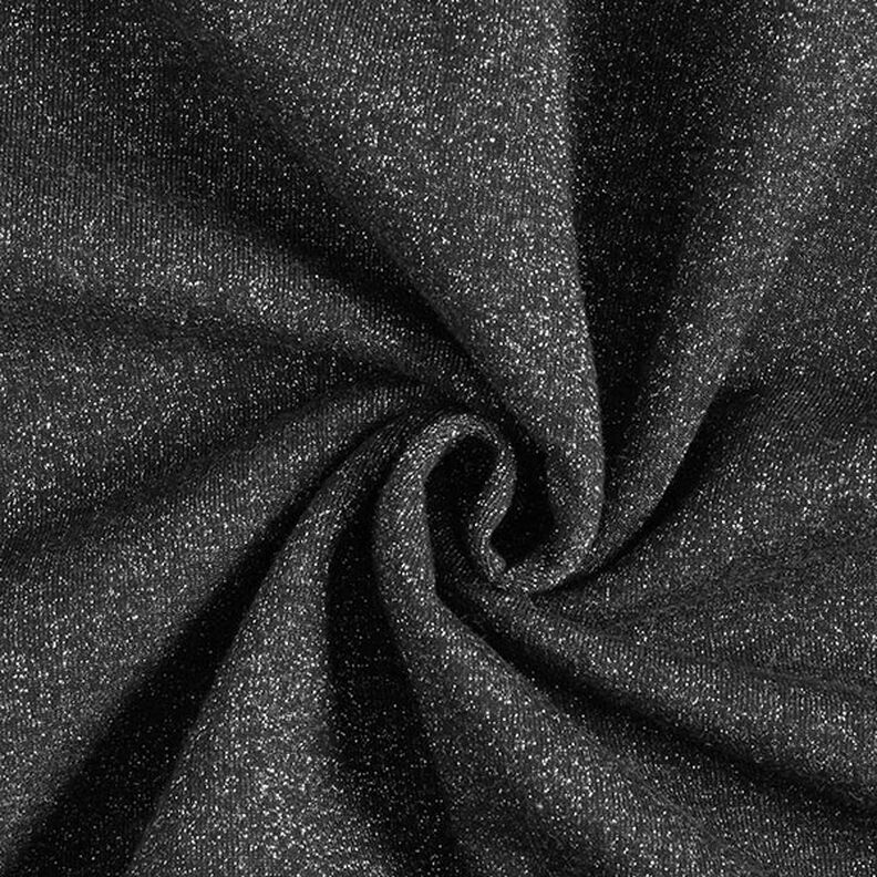 Sweatshirt Glitter – svart,  image number 1