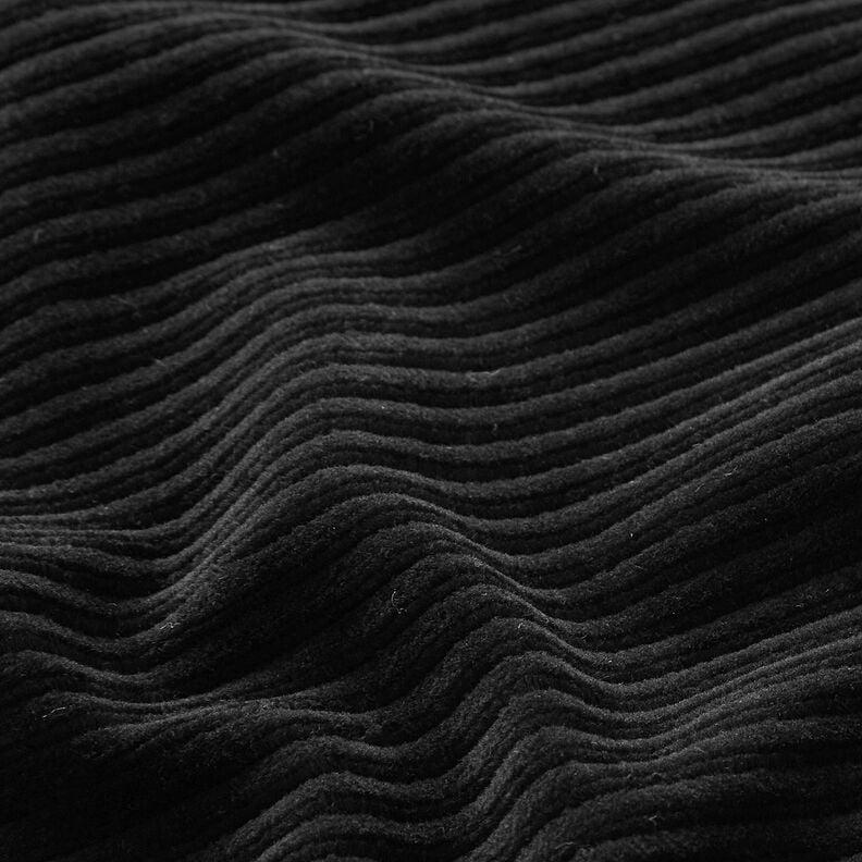 bred manchester Jersey Tvärgående räfflor – svart,  image number 2