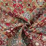 Dekorationstyg Gobeläng sammanflätade ornament – ljusbeige/kaminrött,  thumbnail number 3