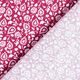 Bomullstyg Kretong Paisley – bordeauxrött,  thumbnail number 4