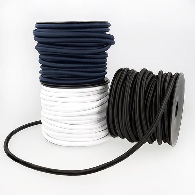 Outdoor Gummisnodd [Ø 8 mm] – svart,  image number 2