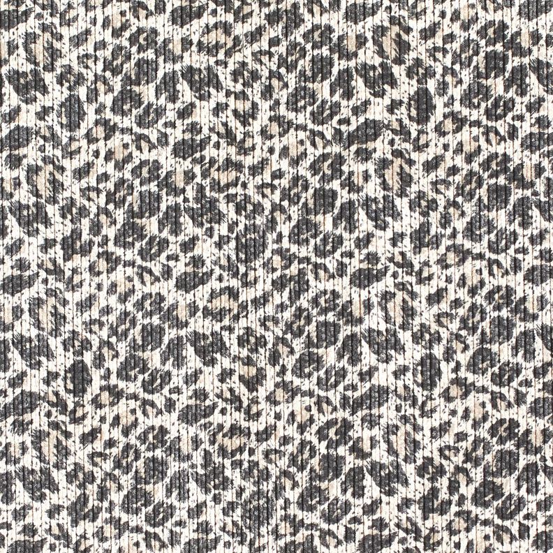 Manchester leopardmönster – sand/svartbrunt,  image number 1