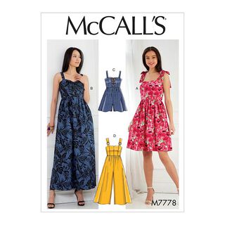 Klänning, McCalls 7778 | 32 - 40, 