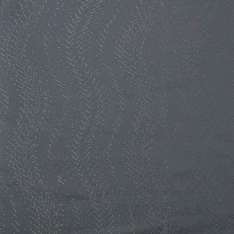 Fodertyg Jacquard fiskfjällmönster – antracit,  image number 1