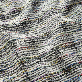 Jacquard Jersey glitterbouclé – svart, 